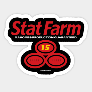 Stat Farm - Patrick Mahomes Sticker